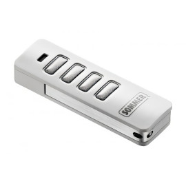 Sommer 4019V021 Sommer 4 Commands Handsender Pearl Vibe weiß/Edelstahl