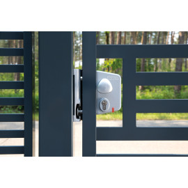 Adjustable security keep out of stainless steel