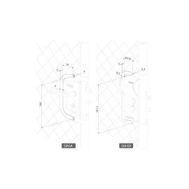 Chain link tension bar adapter