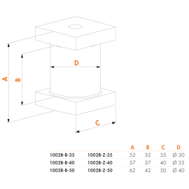 Welding block for ornamental hinge