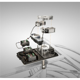 Modular (electro)mechanical control unit for turnstiles