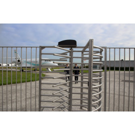 Modular (electro)mechanical control unit for turnstiles