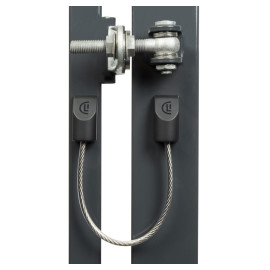 Stainless steel safety cable for gates up to 500 kg - U-SAFE