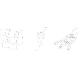 40 mm cylinder - 3012-40-STD-VEA