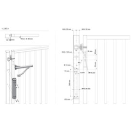 Powerful all-round hydraulic gate closer for 90Â° and 180Â° hinges - VERTICLOSE-2