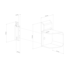 Security shroud for free exit mechanical code lock