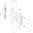 Set with integrated handles for keep side
