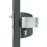 Surface mounted anti-panic gate lock
