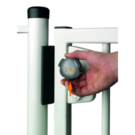 Surface mounted child safety lock