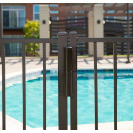 Compact hinge and gate closer in one - TIGER