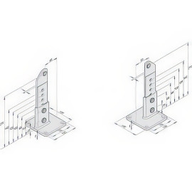 Sommer S10758-00001 60/210 left rising gates Post fitting