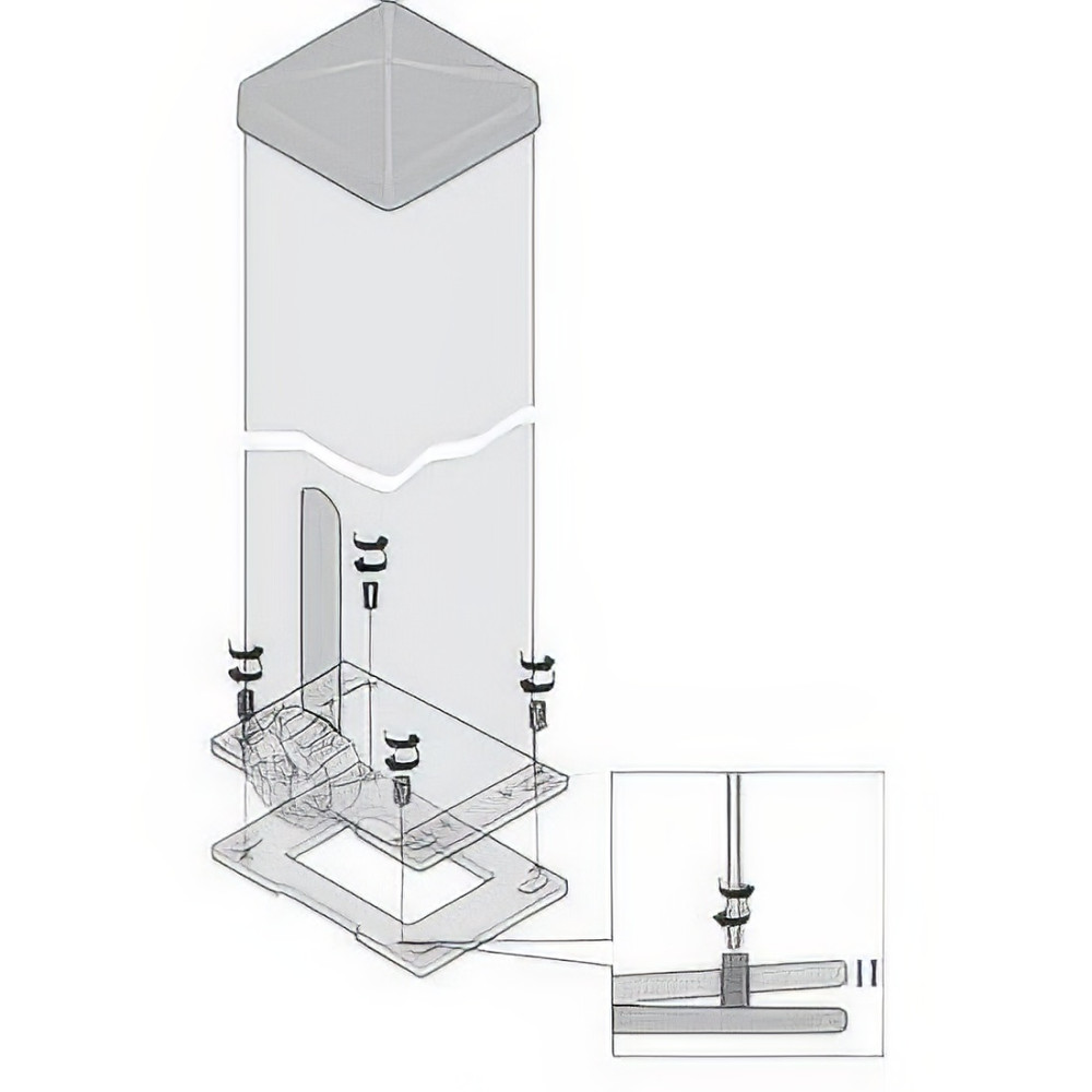 Sommer 14038V000 Sommer leveling plate in set SP 900