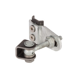 180° weld-on 4D adjustable hinge