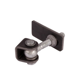 3-way adjustable 180° hinge