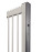 Aluminium finishing profile for sliding gates to combine with MAGUNIT - N-LINE S-MAG