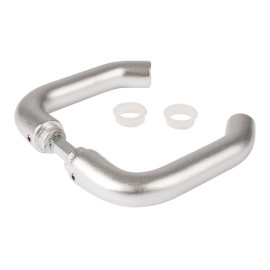 Anodized aluminium handle pair for insert locks - 3006D-H