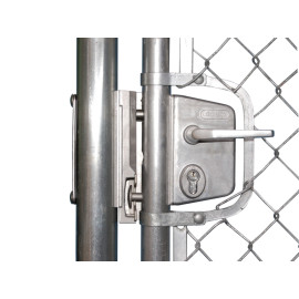 Chain link tension bar adapter