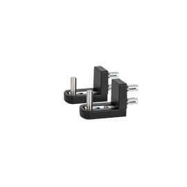 Compact, 2-way 90° hinge