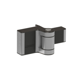 Compact 2-way adjustable 180° surface mounted hinge - PUMA