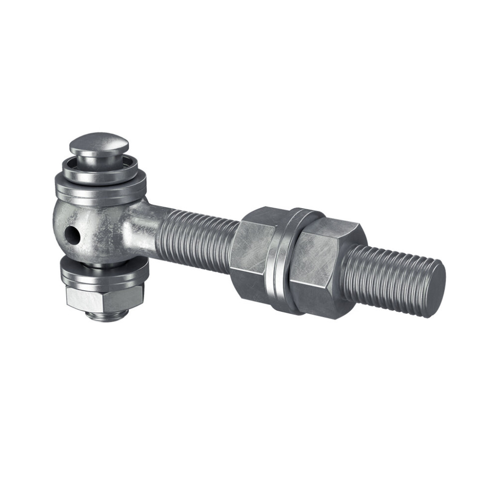 Corrosion-resistant and vandal-proof eyebolt set