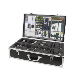 Demo case with a range of Locinox hinges - DEMO-HINGES