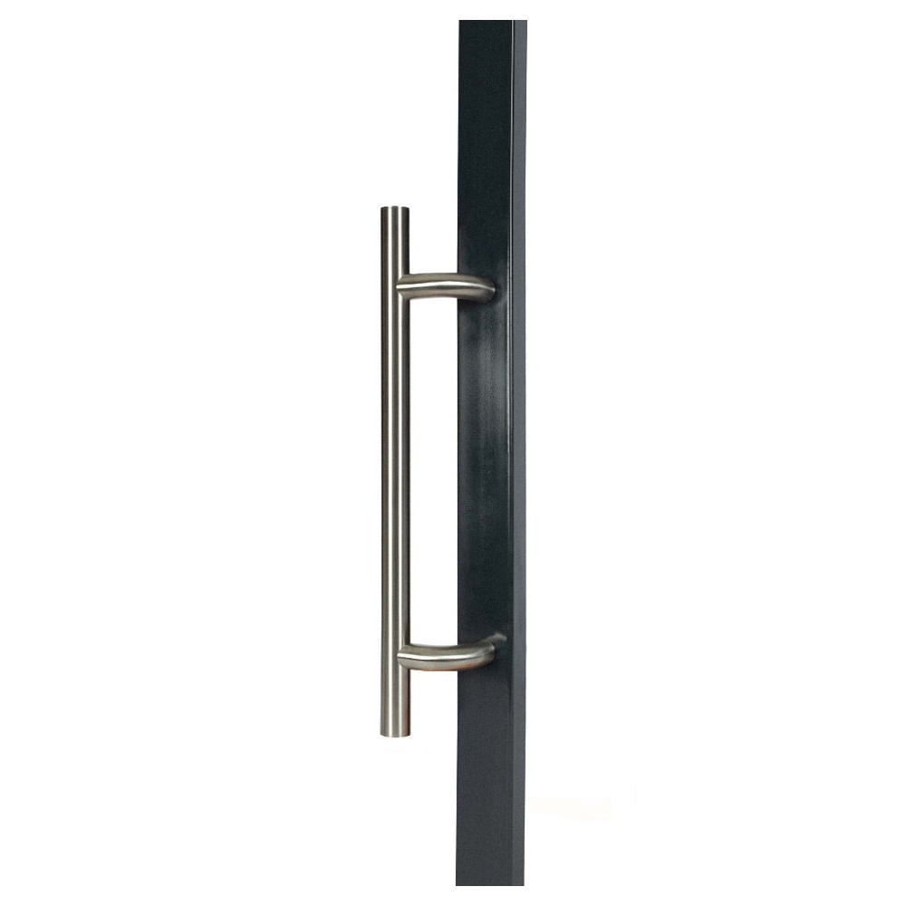 Fixed stainless steel handle