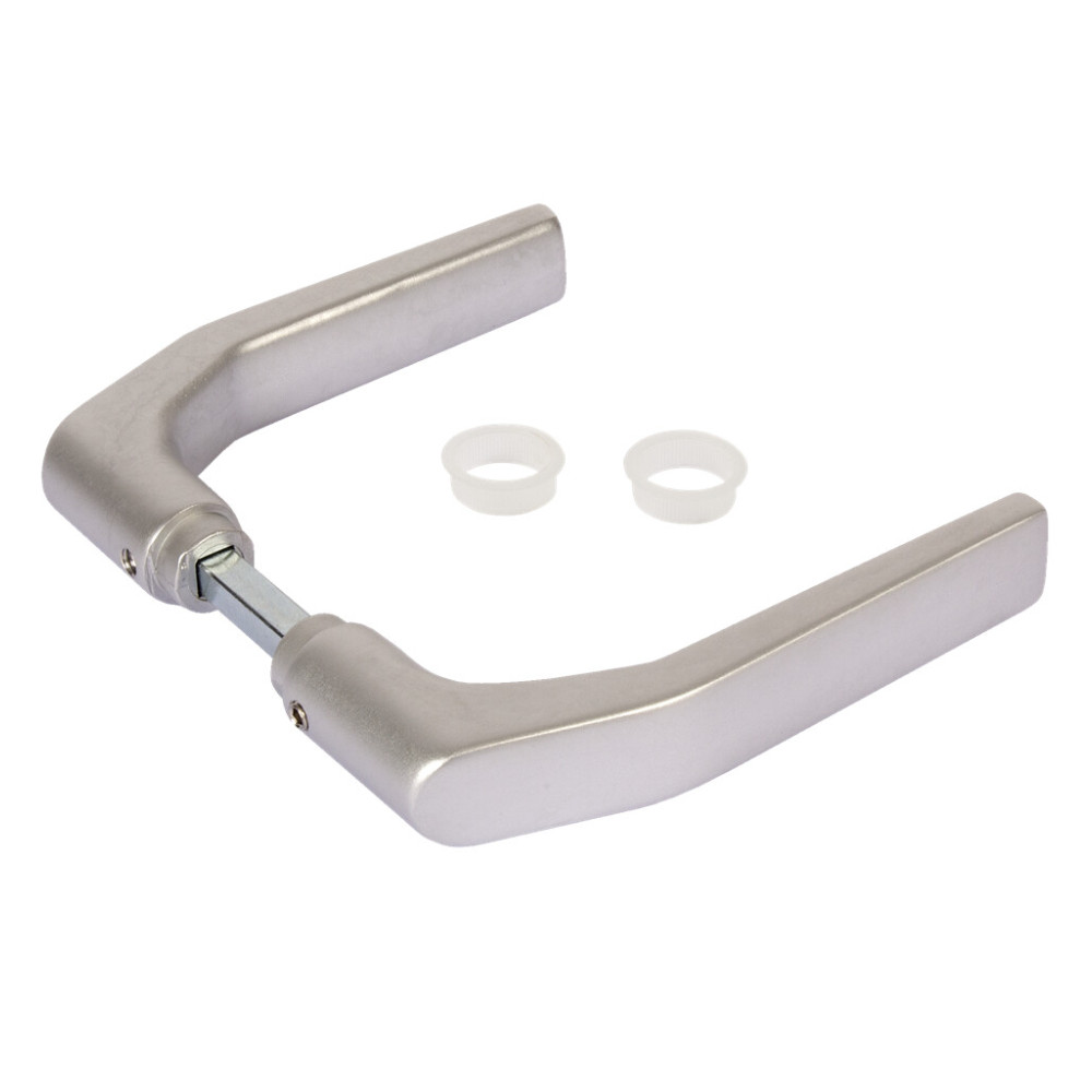 Handle pair in aluminium for insert locks - 3006J-H