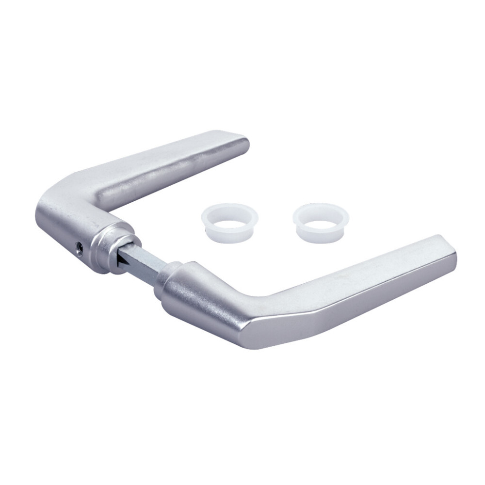 Handle pair in aluminium for insert locks - 3006M-H