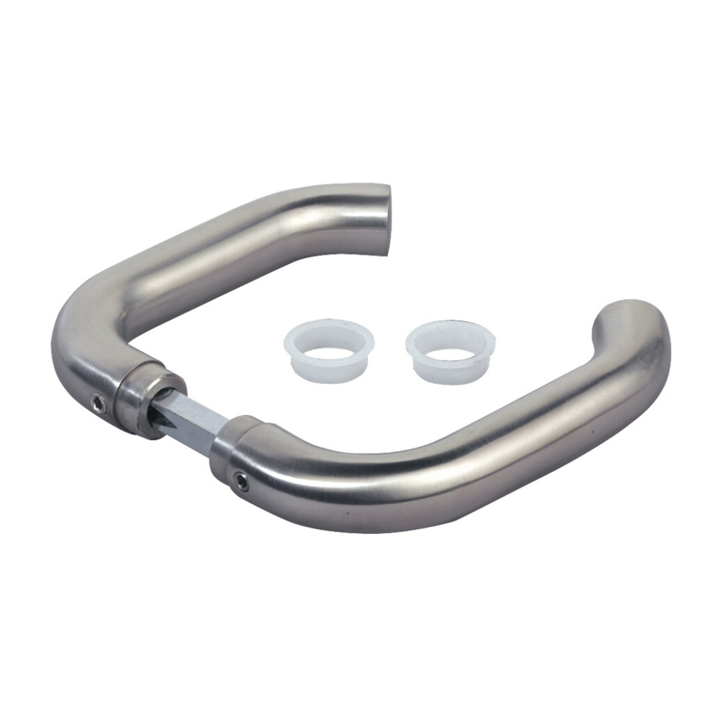 Handle pair in stainless steel for insert locks - 3006I-H