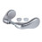 Handle pair made of anodized aluminium - 3006C
