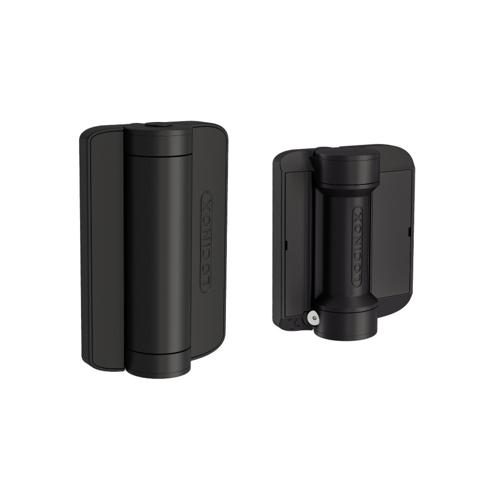 Hydraulic 180Â° gate closer and hinge