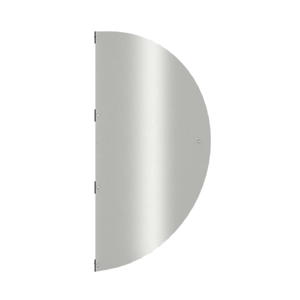 Protection plate to avoid access to the handle from the outside