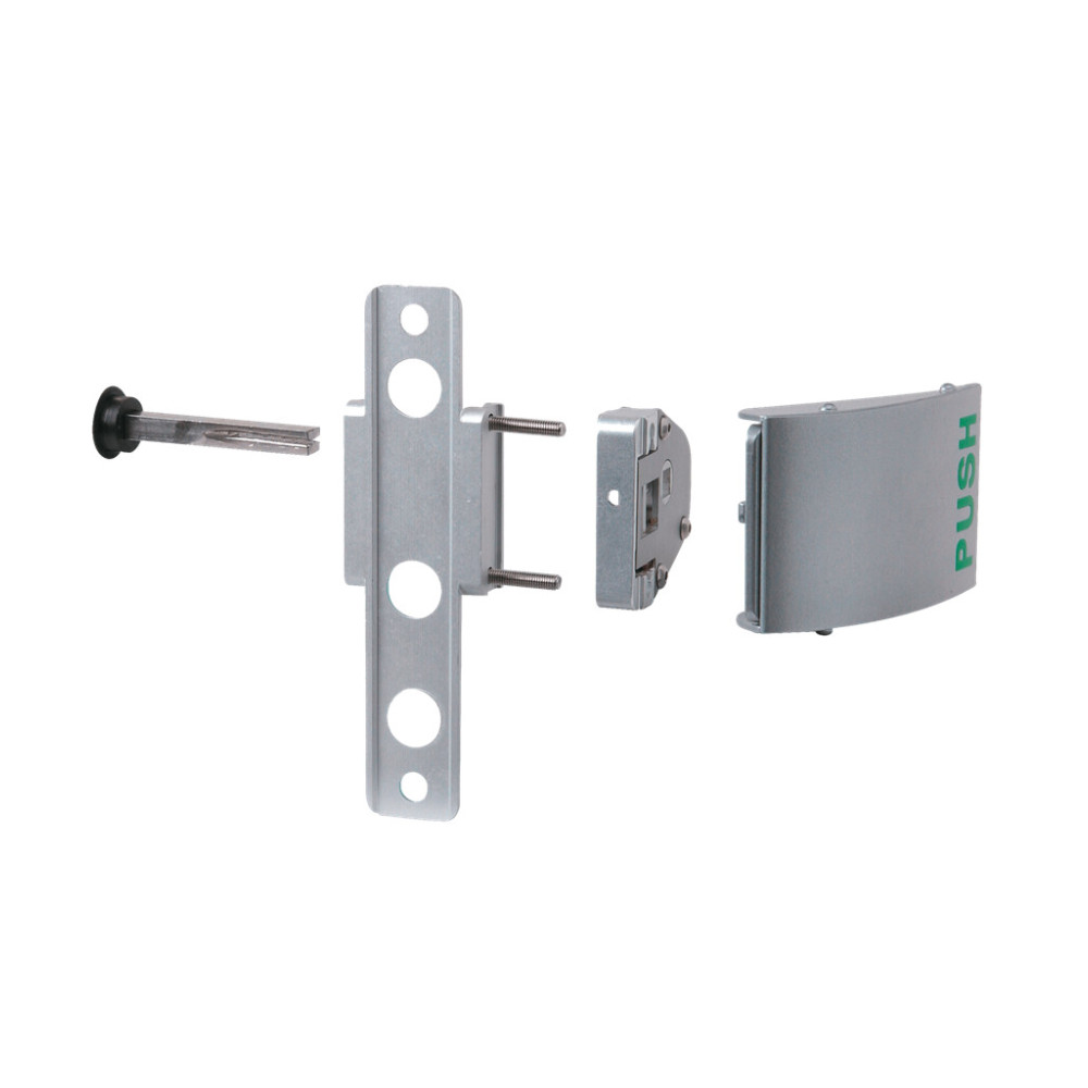 Push handle set in aluminium - 3006PUSH