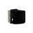 Security shroud for surface mounted locks with free exit configuration