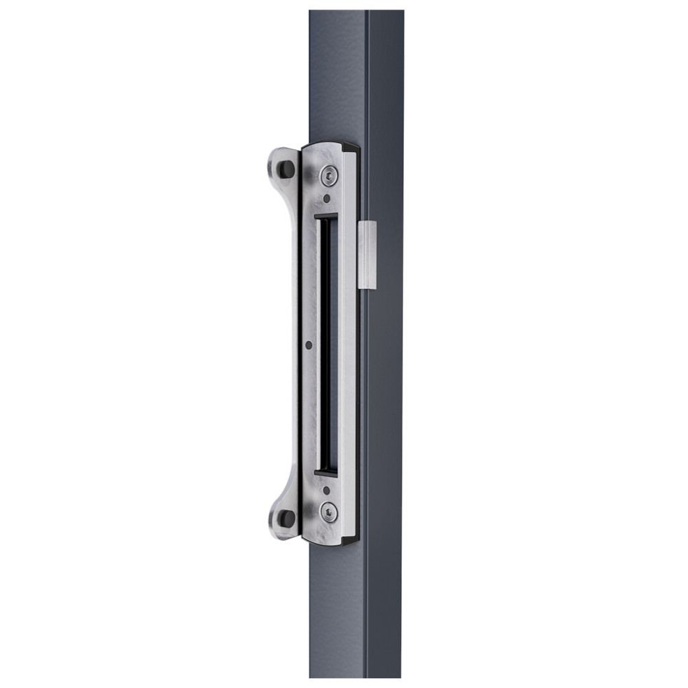 Stainless steel surface mounted keep for surface mounted locks