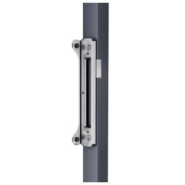 Stainless steel surface mounted keep for surface mounted locks