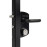 Surface mounted US Mortise cylinder gate lock (USA)