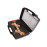 Tool case with drilling jig for surface mounted lock and corresponding keep - DRILLFIX