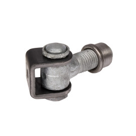 Vandal-proof one way 90° hinge