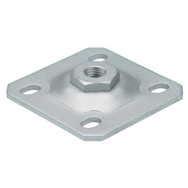 Wall plate hot-dip galvanized