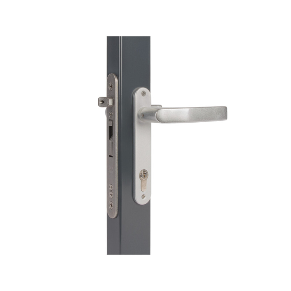 Insert lock with 40 mm backset for profiles of 60 mm or more - SIXTYLOCK