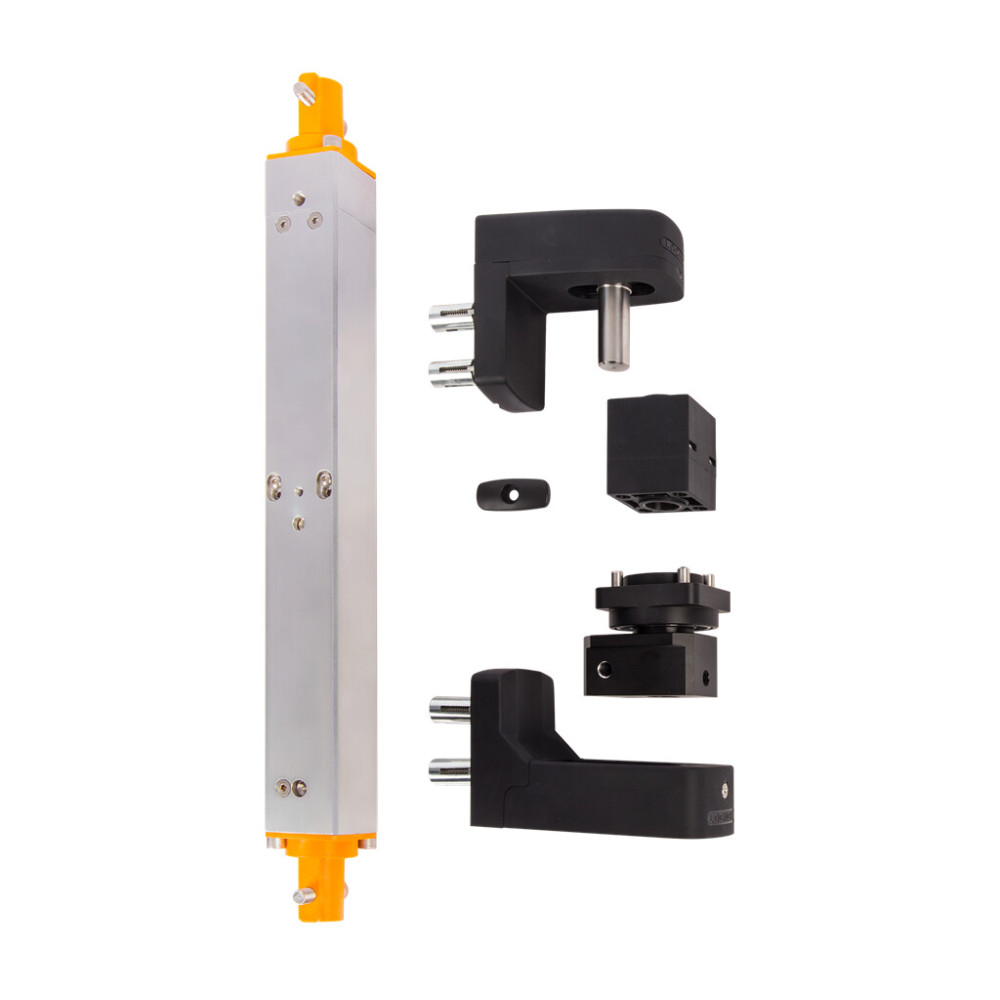 Invisible, built-in hydraulic gate closer - INTERIO